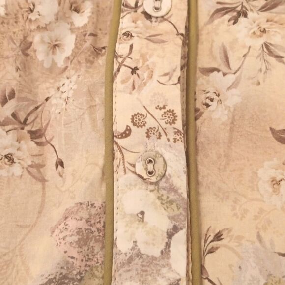 Enyro Softly Spoken Blouse. Retro. Cotton - Picture 13 of 13